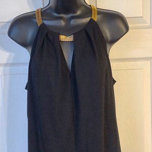 Essentials Milano NWT Black Sleeveless Top